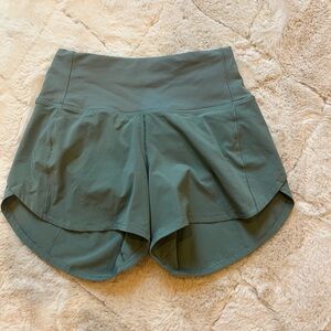 Size 2 /4”lululemon athletica Teal Athletic Shorts